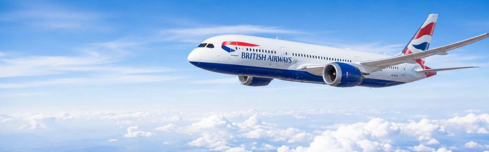 Airline banner background