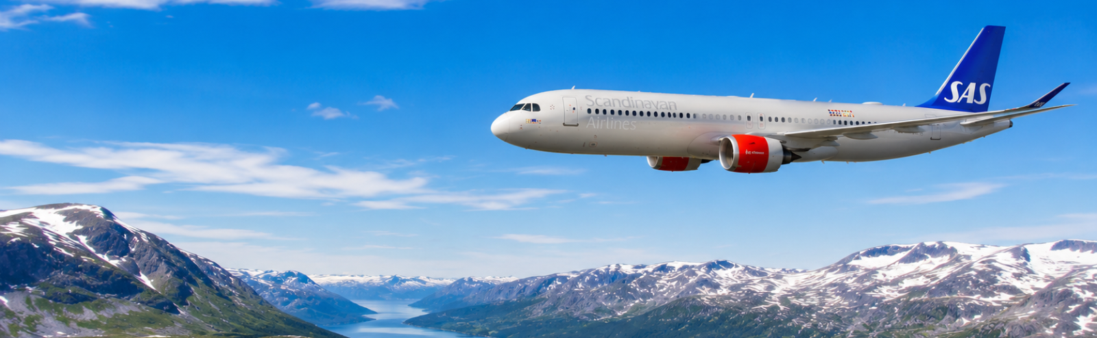 Airline banner background